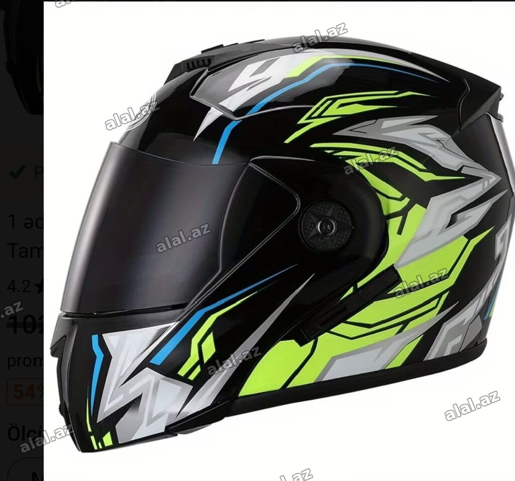 Çənəsi açılan Dəbilqə 75-azn Ünvan Q Qarayev metrosunun düz çıxışında