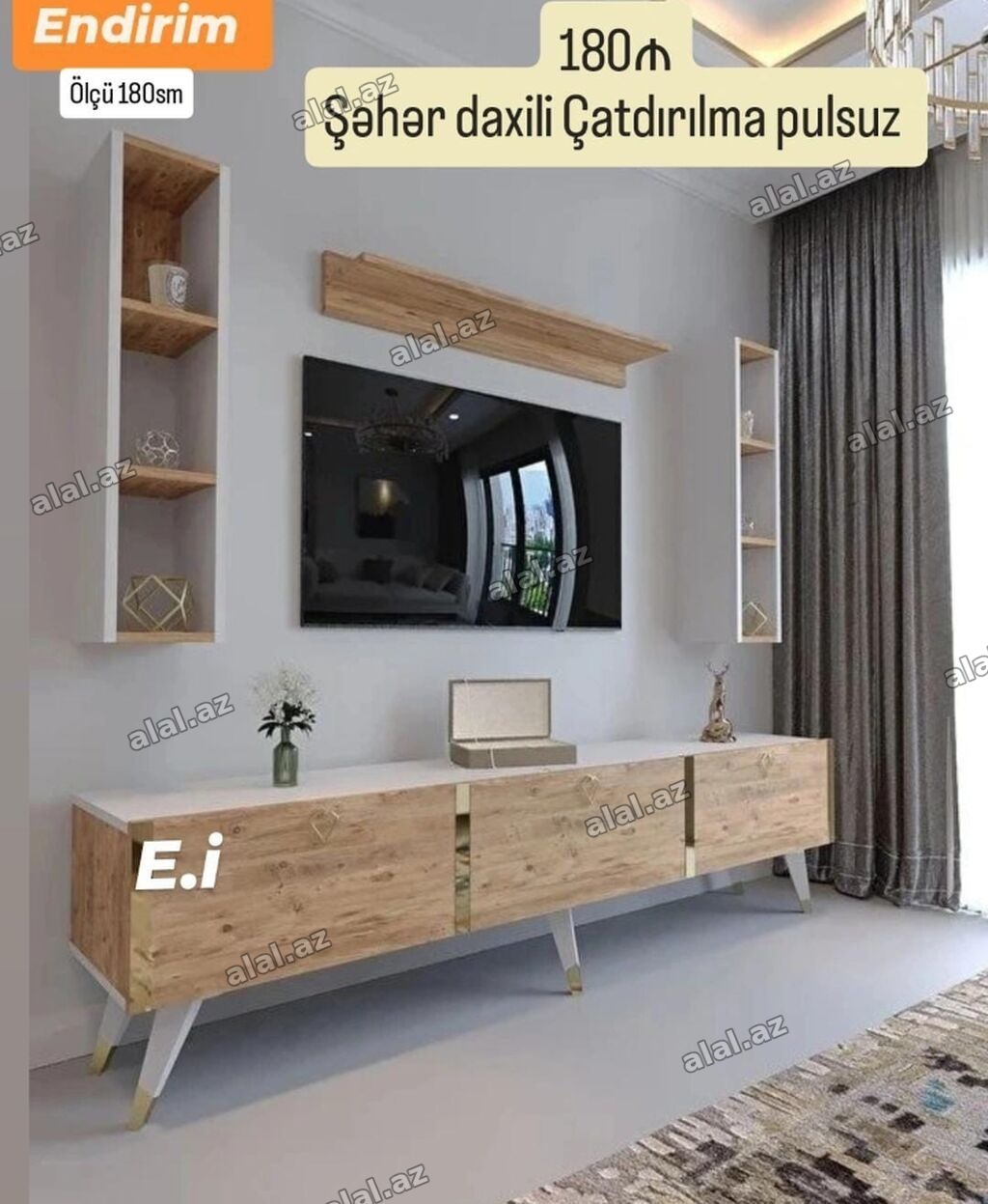 TV stend Yep yeni 180 azn rəng seçimi var çatdırılma var endirimli