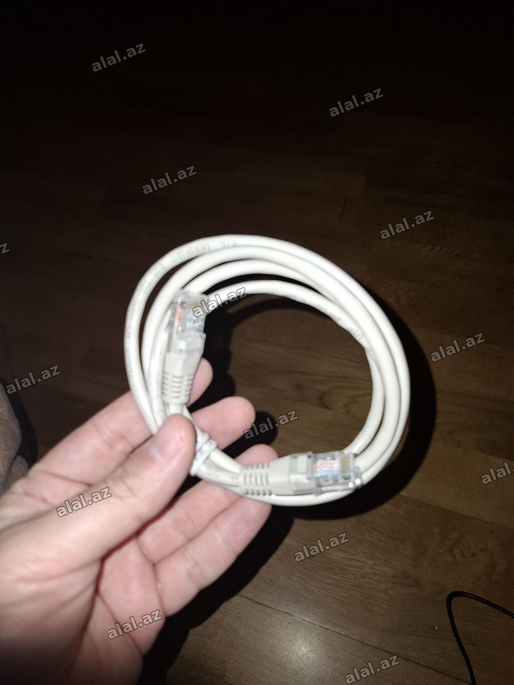 RJ45 Ethernet kabeli - Tip: RJ45–RJ45 şəbəkə kabeli (patch cord) -