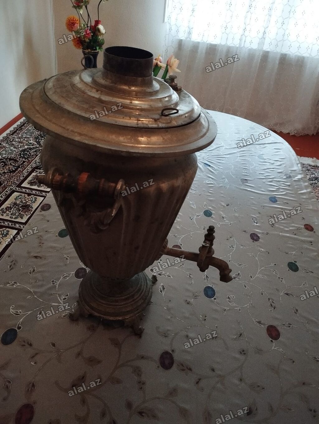 Qədim samovar, 1896 il, Mis, Vəziyyəti: Əla