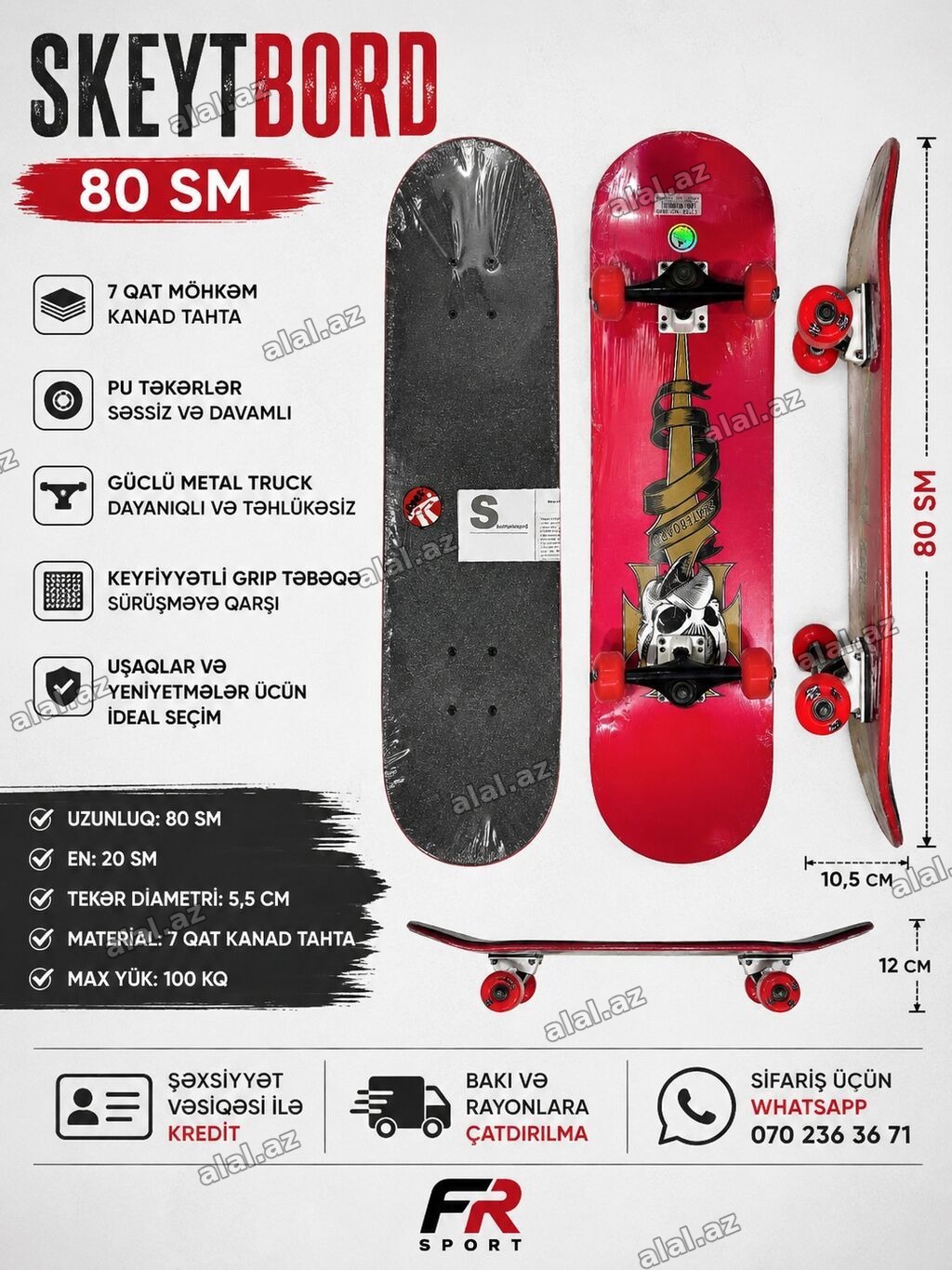 💥skeytbord,skateboard, kaykay ✅ 7/24 əlaqə saxlaya bilərsiz. ✅