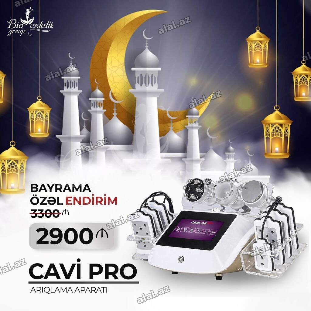Kavitasiya, RF liftinq, Vakuum masajı, Təlim keçirilir