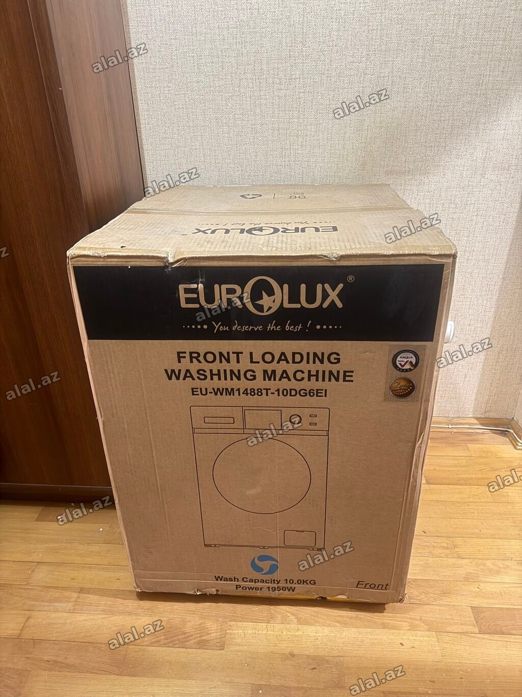 Paltaryuyan maşın Eurolux, 10 kq-dan çox, Yeni, Avtomat, Qurutma var, Kredit yox