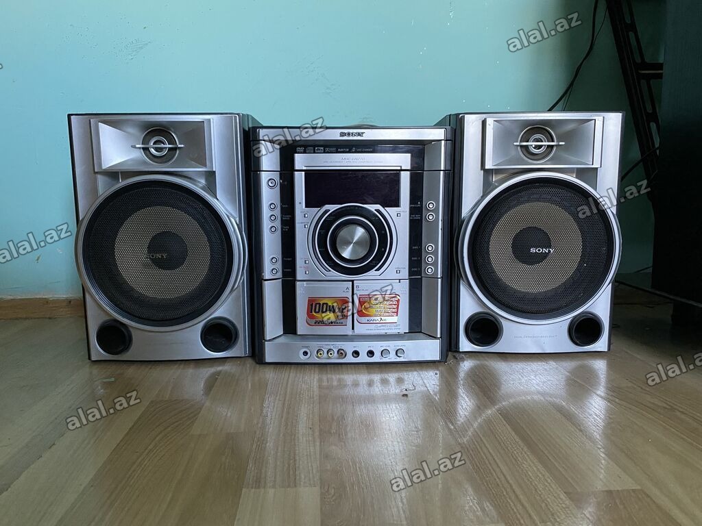 Sony mini audio sistemi – 3 hissəli Hi-Fi mikrosentr. - Model: Sony