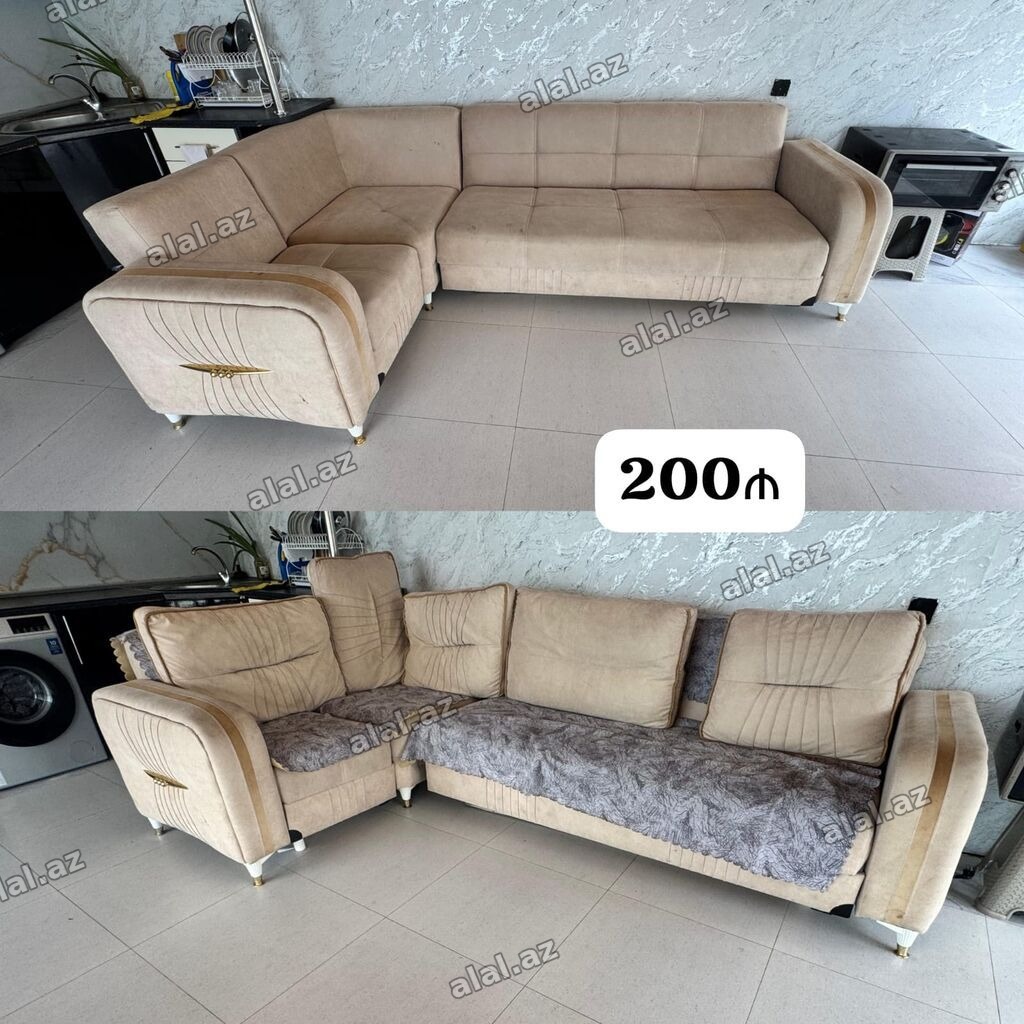 Künc divan, İşlənmiş, Açılan, Bazalı, Parça