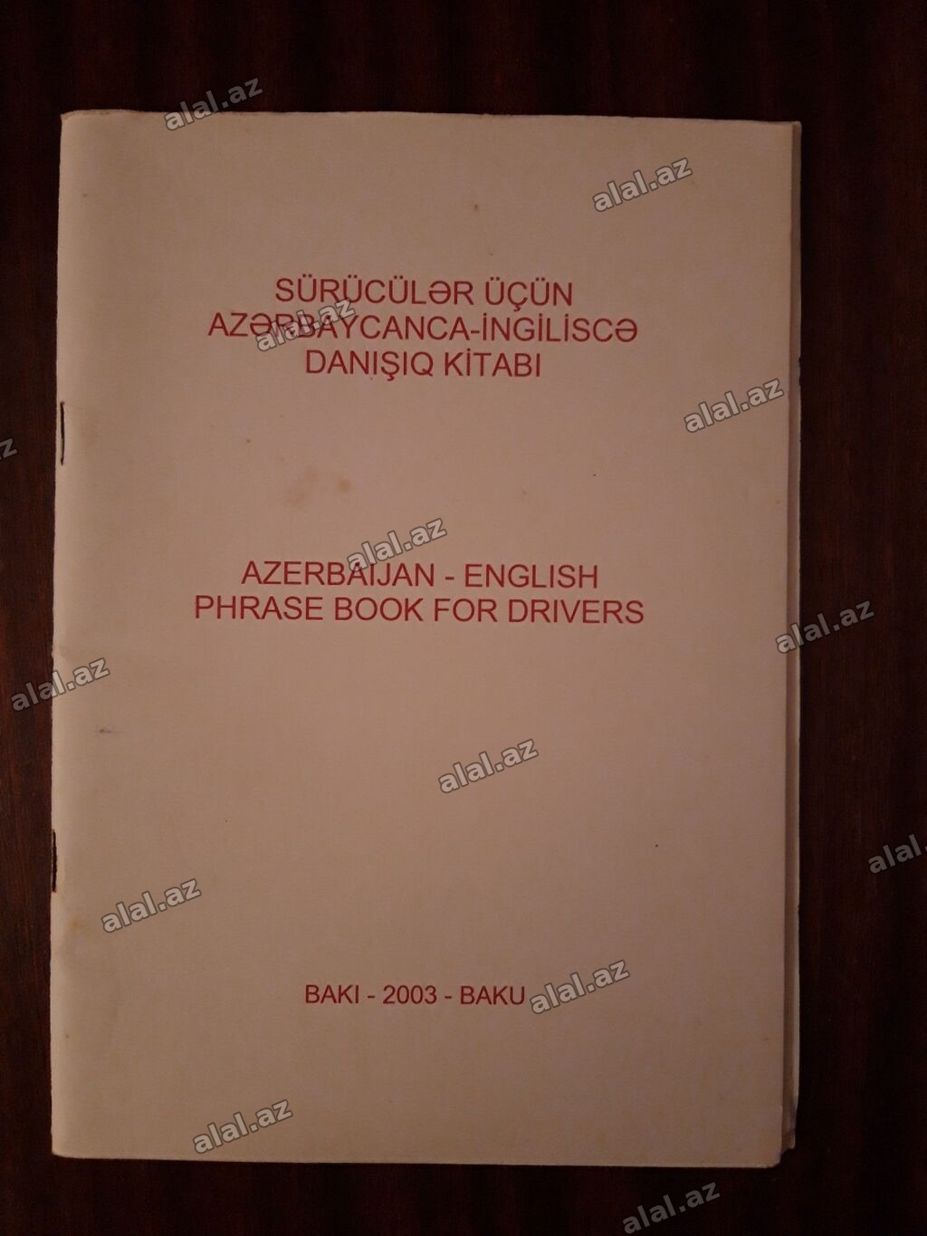 Sürücülər üçün ingilis dilində danışıq kitabı təzədir 3 man