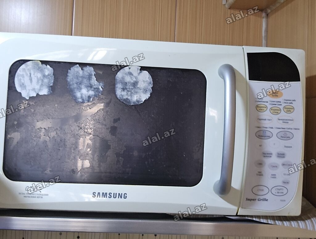 Samsung mikrodalğalı soba. İşləmir amma düzəltdirib işlətmək olar
