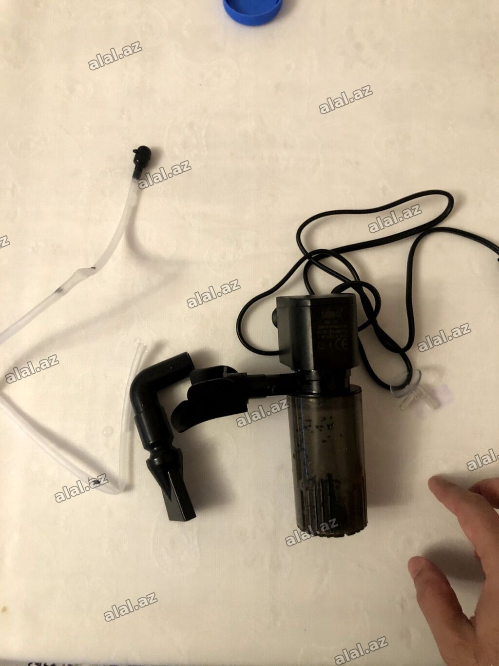 Sobo 2001 akvarium filteri satıram. Cəmi 5 dəqiqə istifadə etmişəm