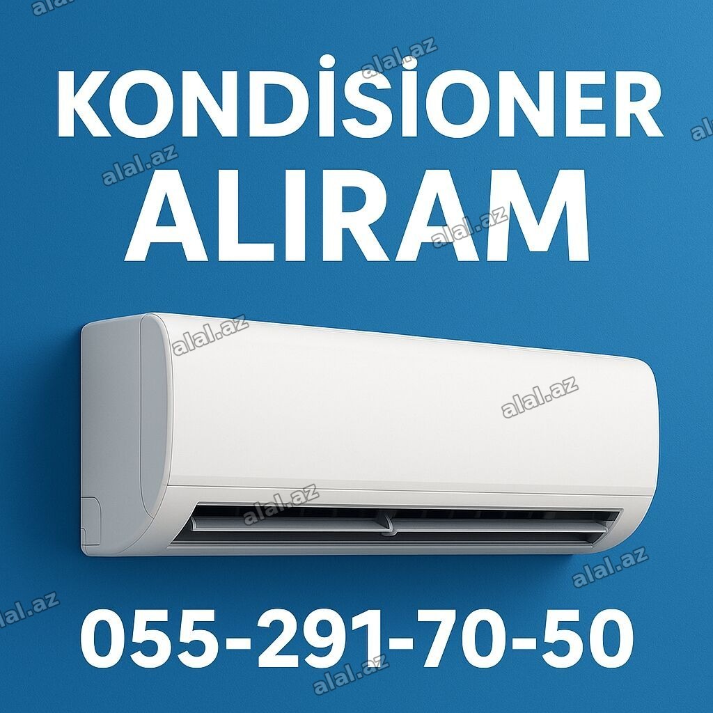Kondisioner alırıq Tipliləri: divar, tavan, şkaf dollap ücün