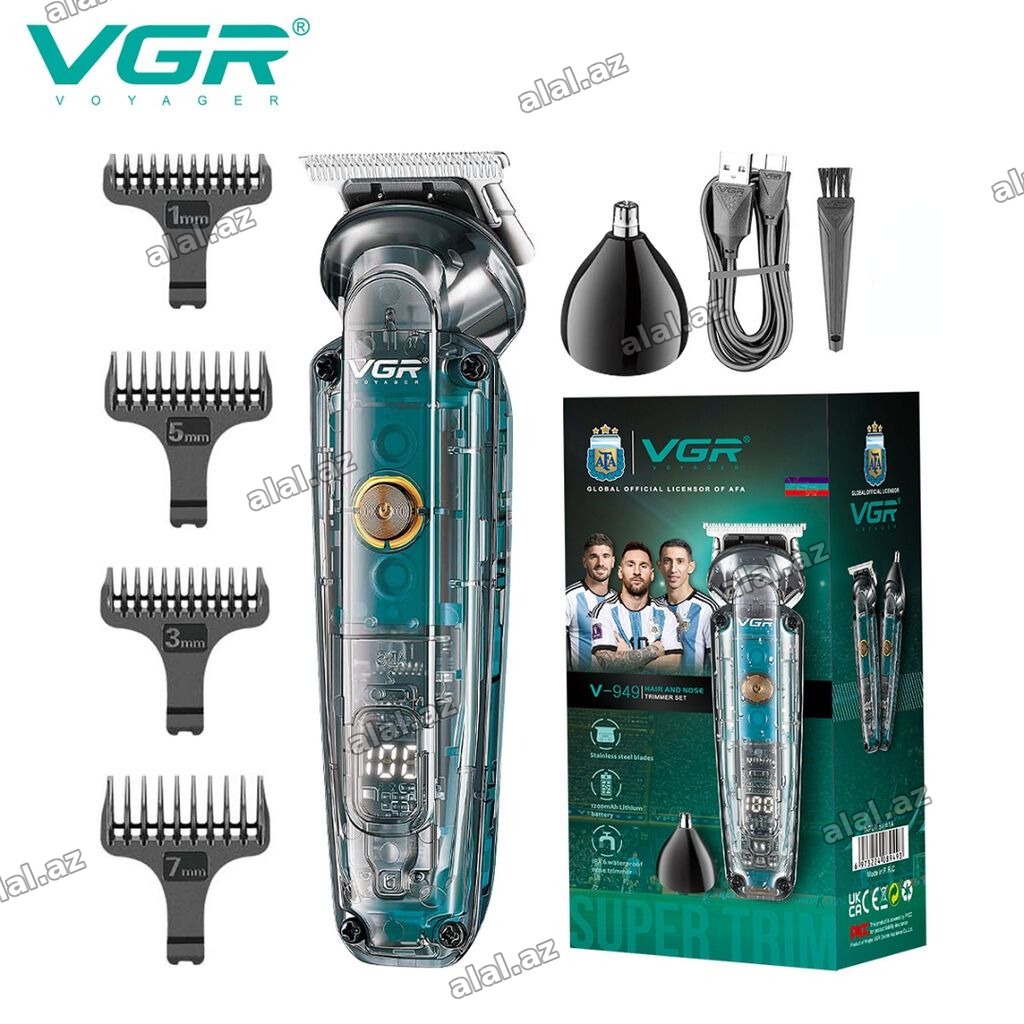 Universal Taraş Aparatı Dəsti VGR 949 3in1 🆕Bütün məhsularımız