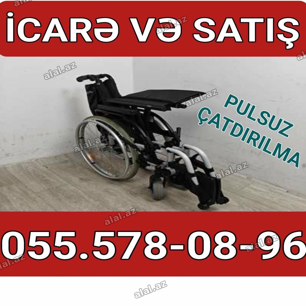 İcarə və satış: əlil arabası - Yığcam və qatlanan konstruksiya –
