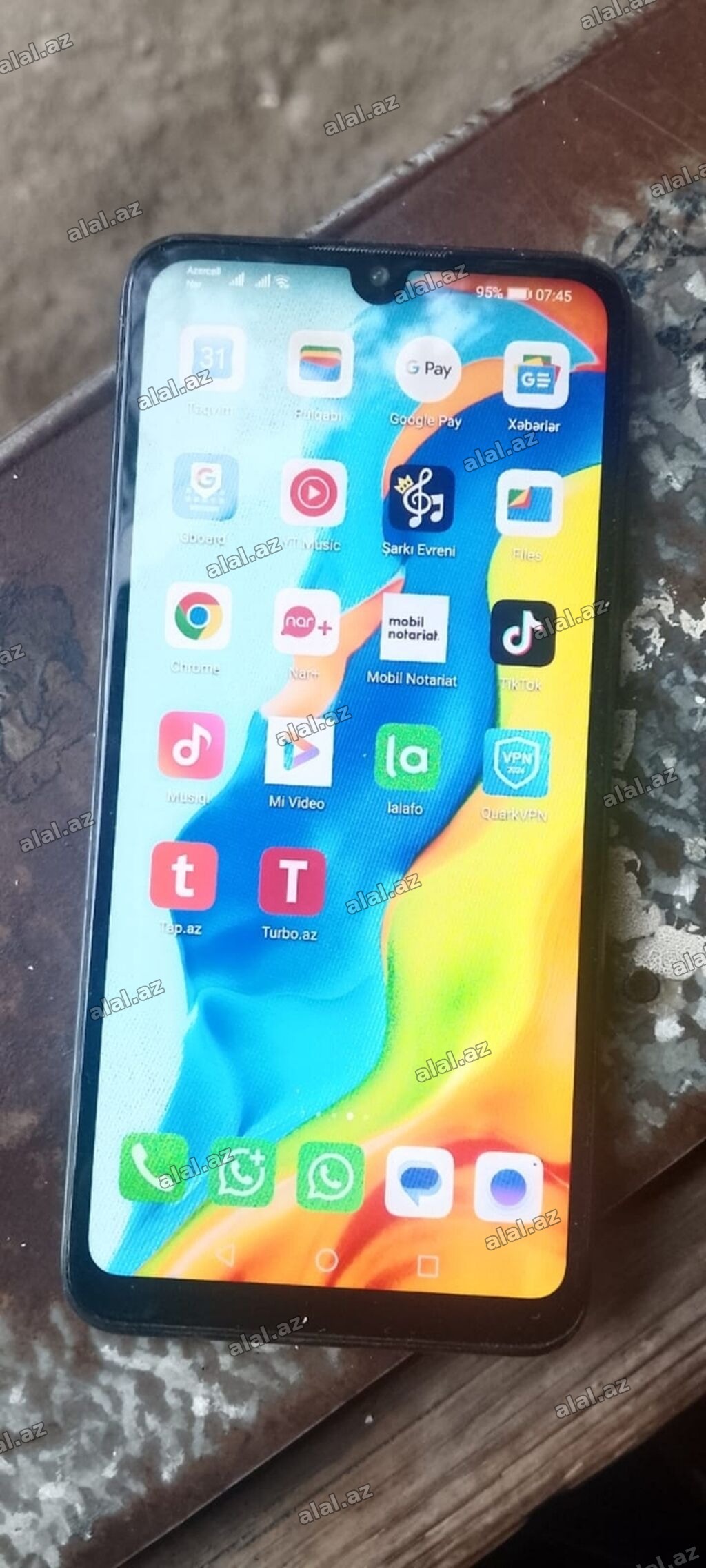 Huawei P30 Lite, 128 GB, Barmaq izi