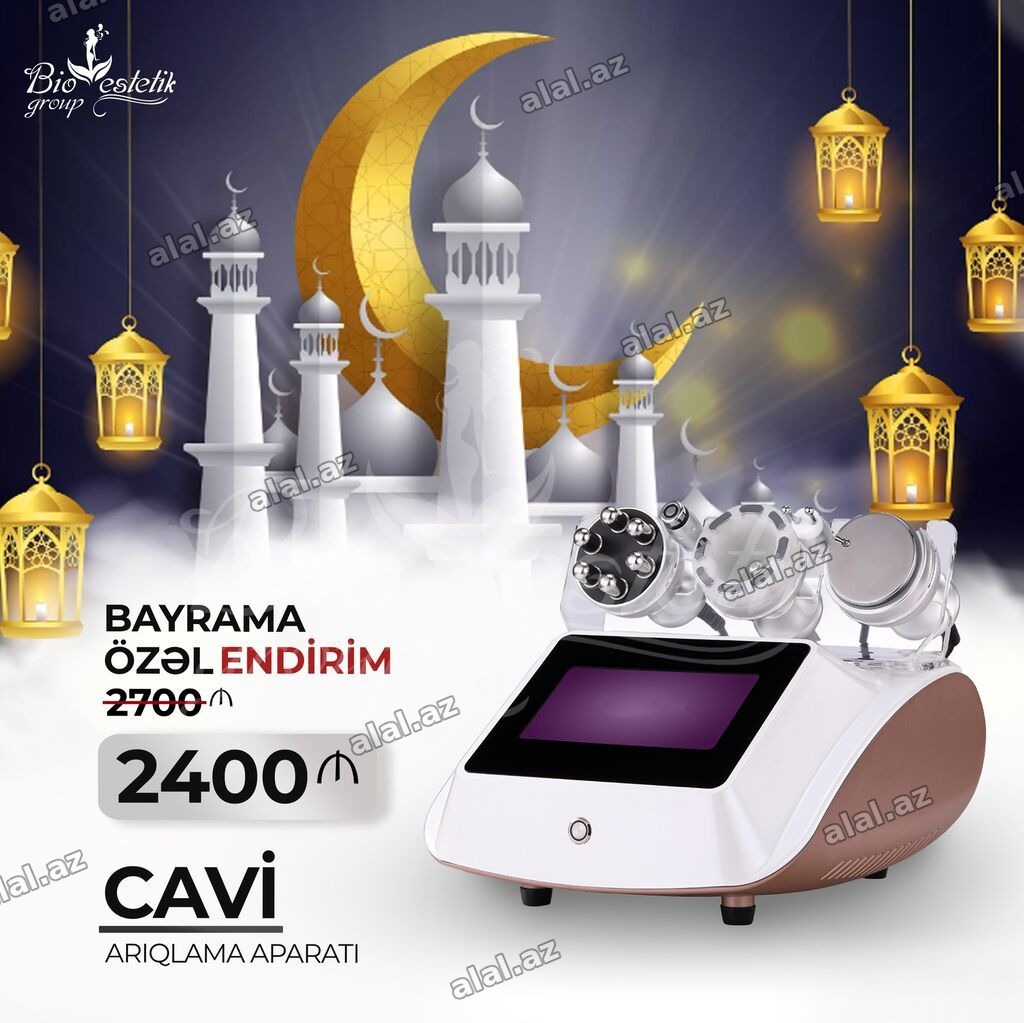 Kavitasiya, RF liftinq, Vakuum masajı, Təlim keçirilir