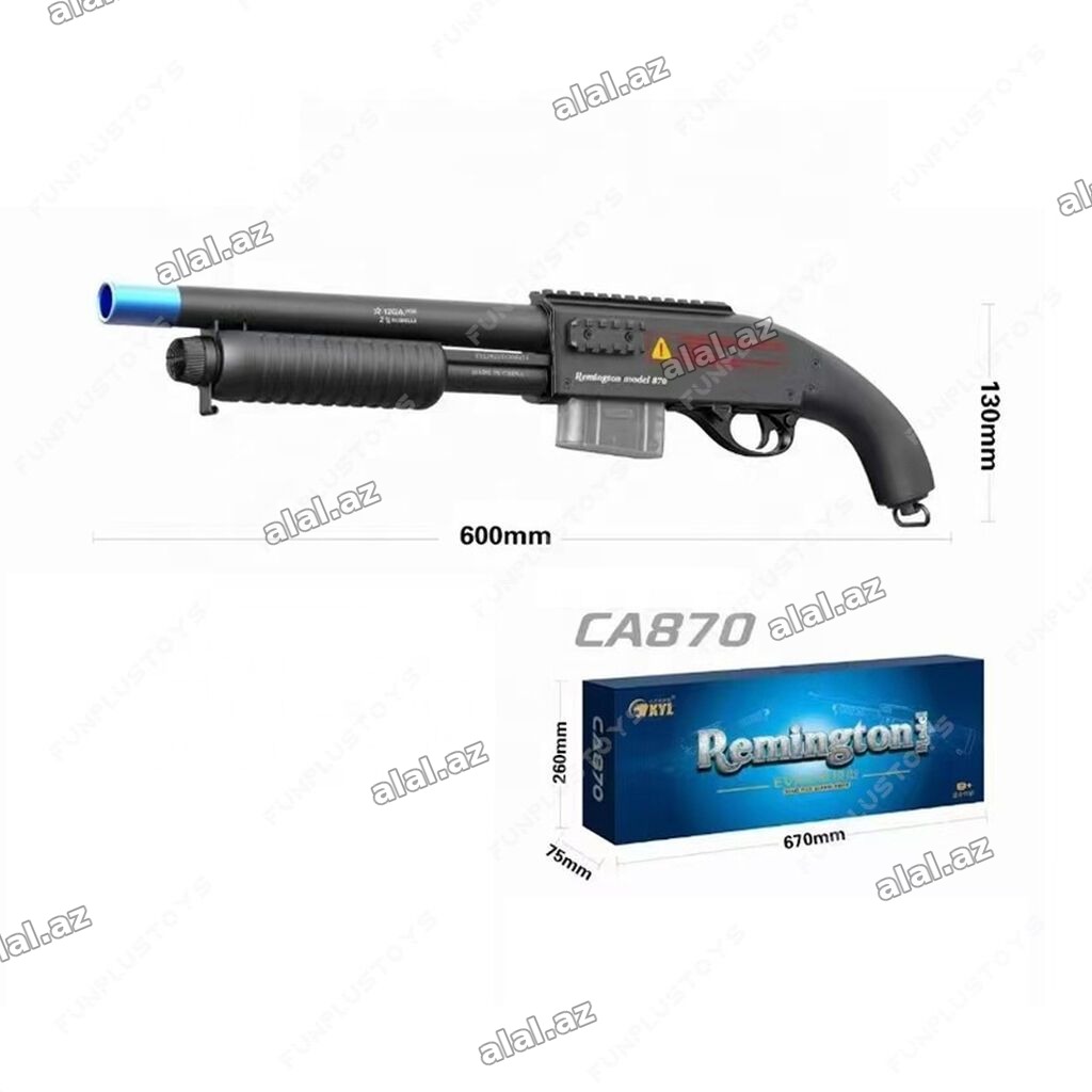 Bu remington mənə hədiyyə olaraq verilib, heç vaxt açılmayıb — yəni