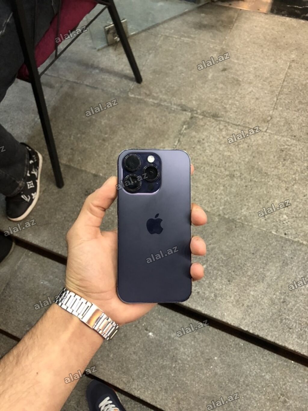 IPhone 14 Pro, 128 GB, Deep Purple, Simsiz şarj