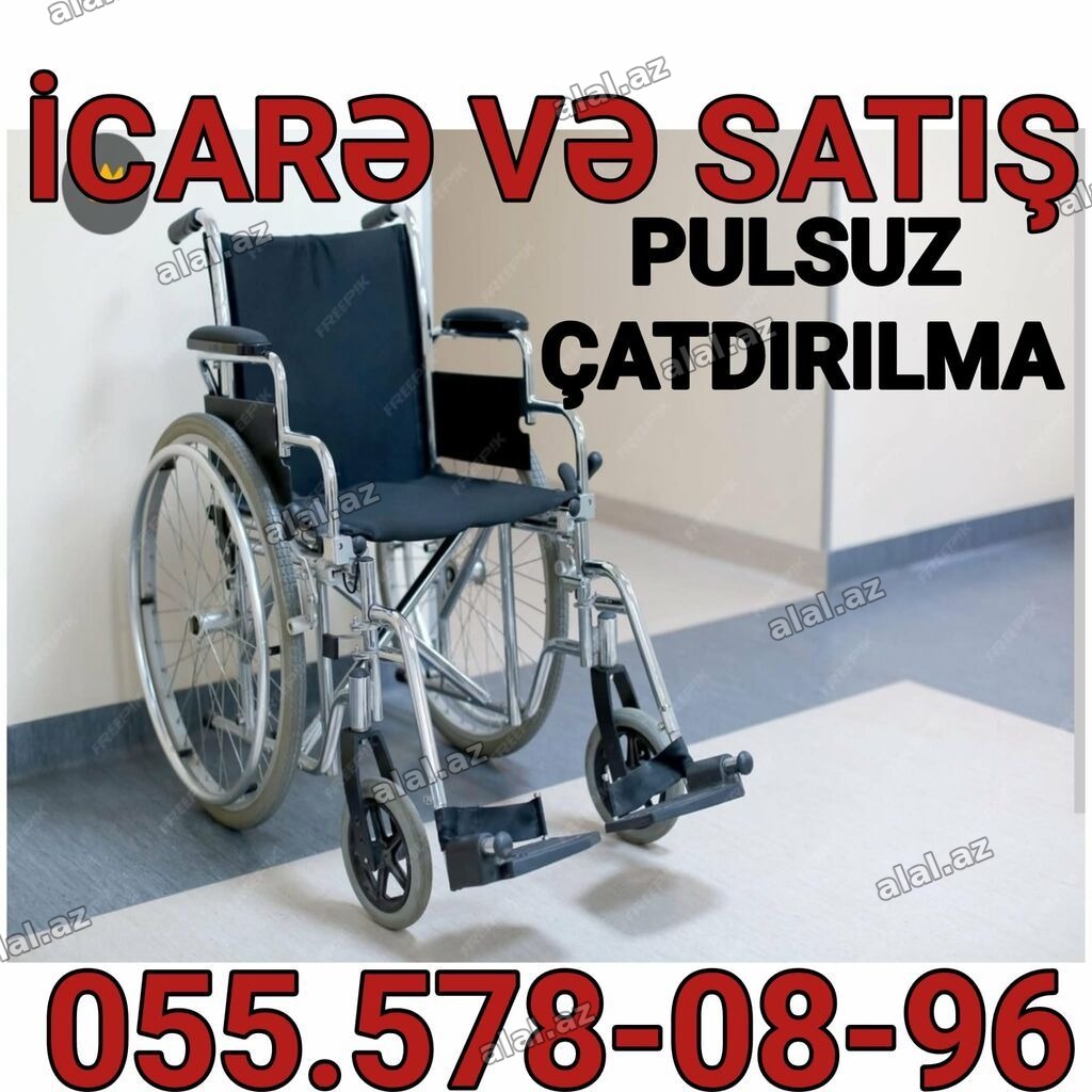 Məhsul: Manual əlil arabası – icarə və satış Xüsusiyyətlər: - Yüngül
