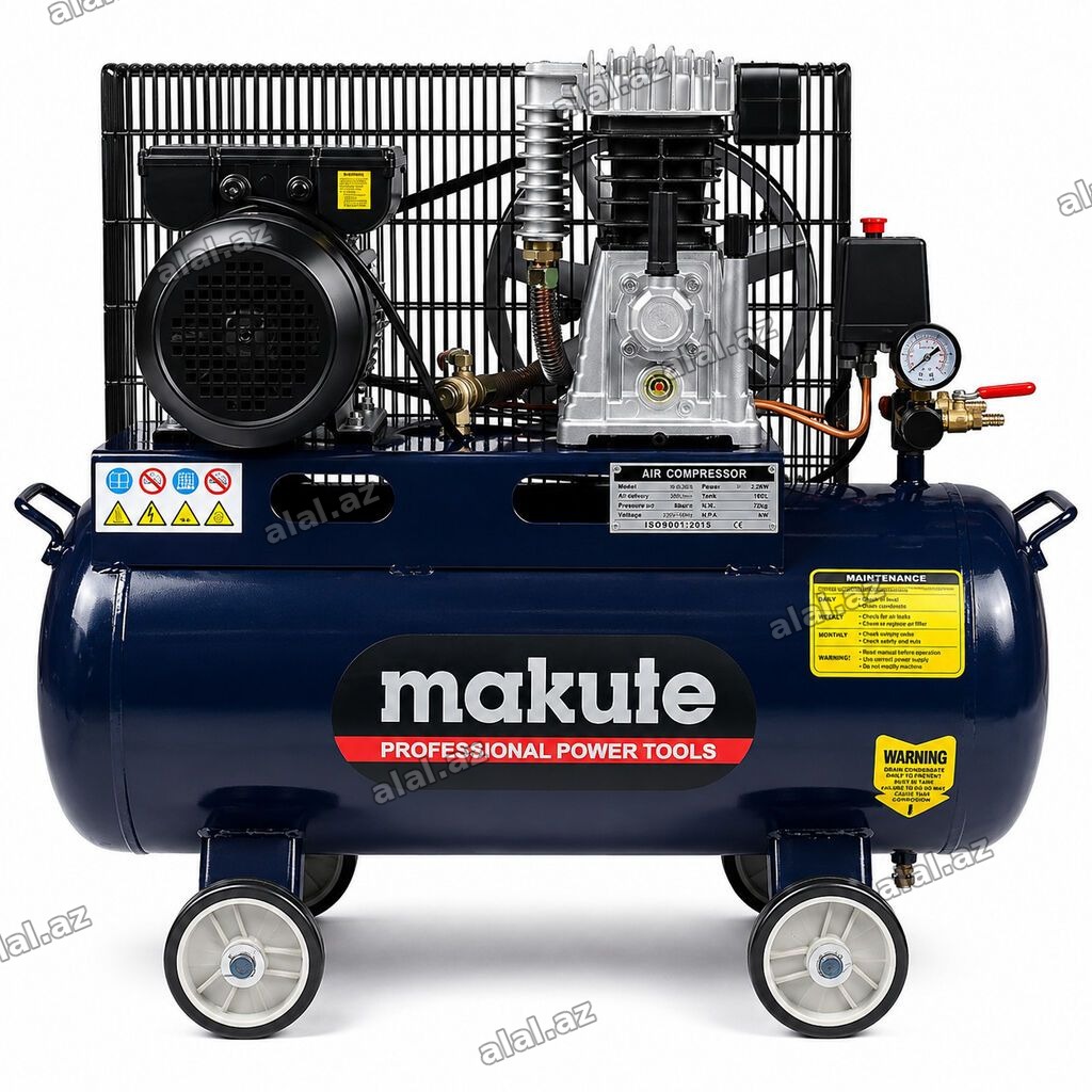 №: 8913 Məhsulun adı: Hava kompressoru Makute 50L, Model B2055 Brend
