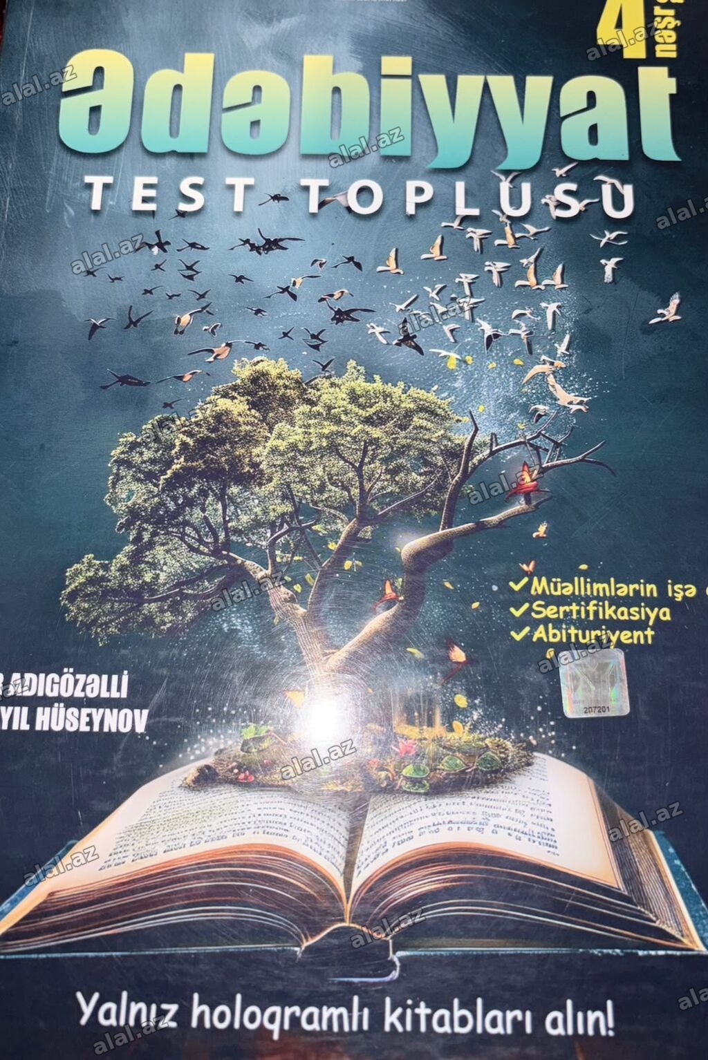 Məhsul: “Ədəbiyyat – Test Toplusu” (4-cü nəşr) Təsvir: - Ədəbiyyat