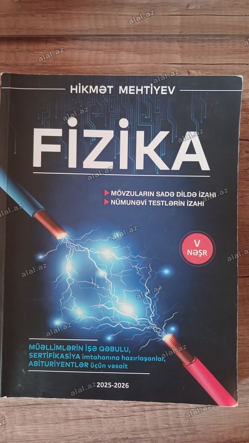 Məhsul: “Fizika” – Hikmət Mehtiyev (V nəşr, 2025–2026) Xüsusiyyətlər