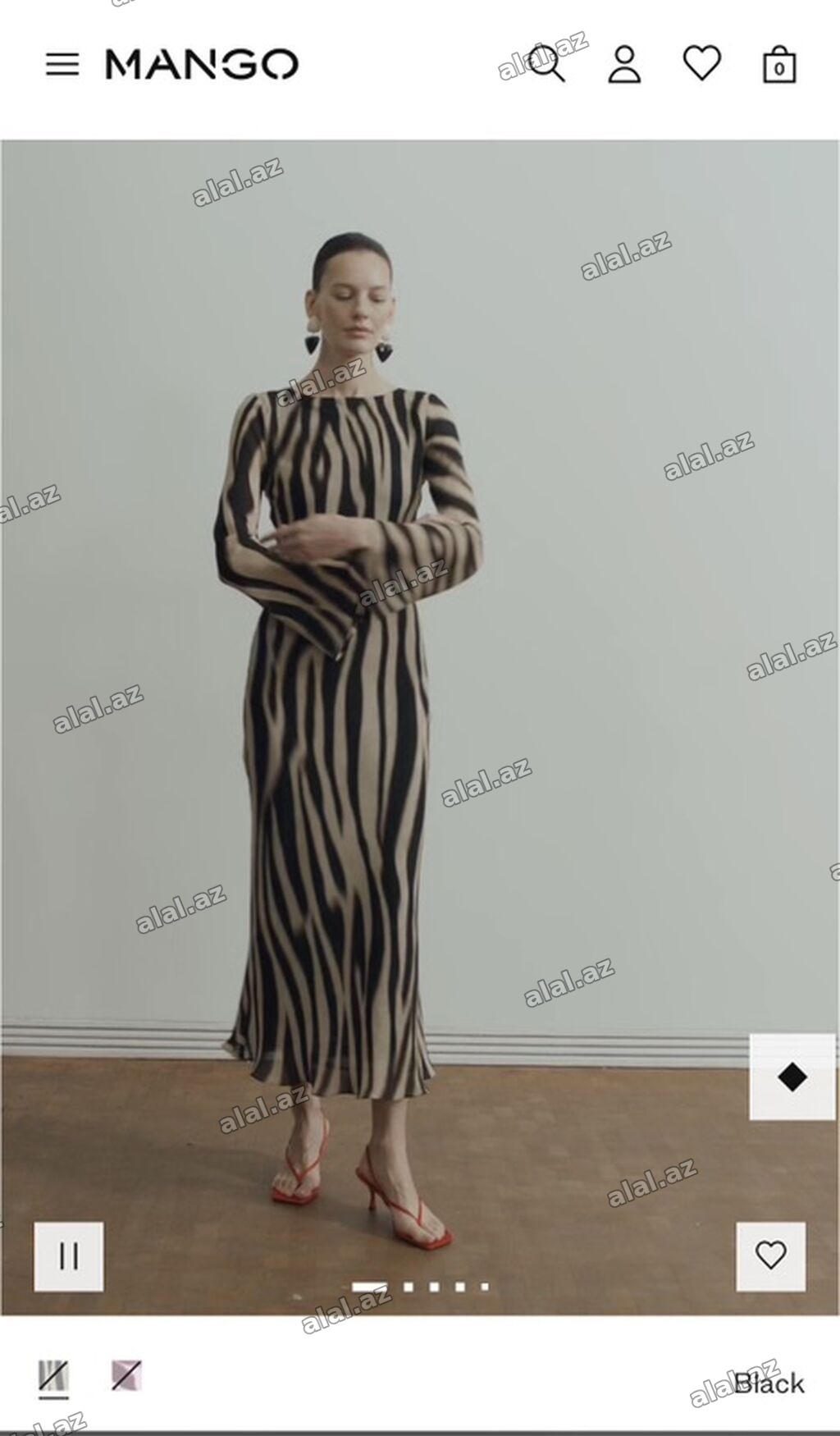 Ziyafət donu, Midi, Mango, XS, S