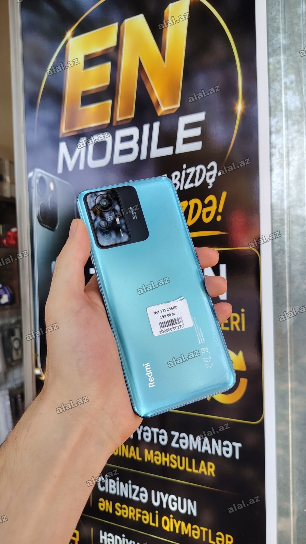 Redmi Note 12S, 256 GB, rəng - Mavi