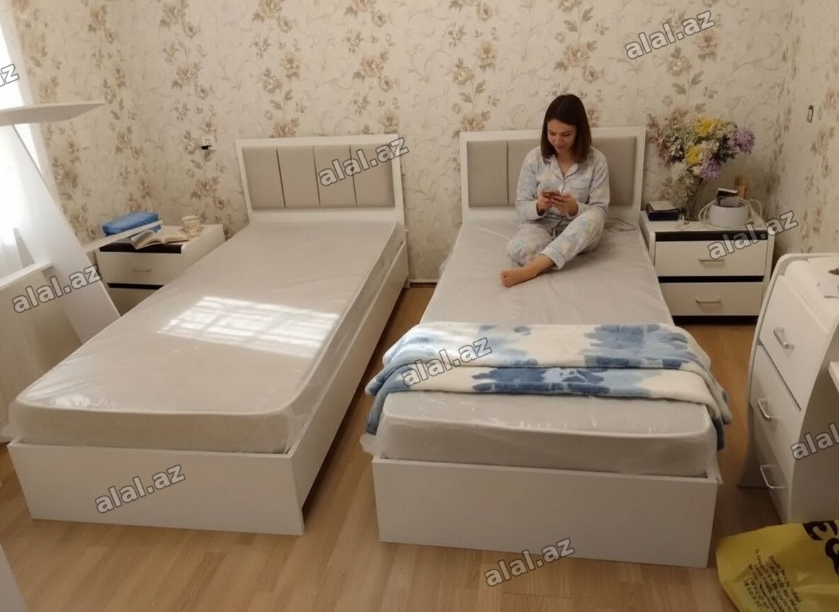 Yeni, Təknəfərlik çarpayı, Bazasız, Matras ilə, Siyirməsiz, Rusiya
