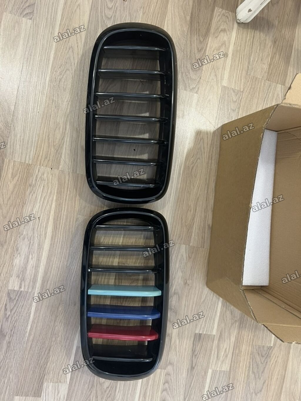 BMW üçün Double Kidney (ikili buxov) radiator barmaqlığı dəsti -