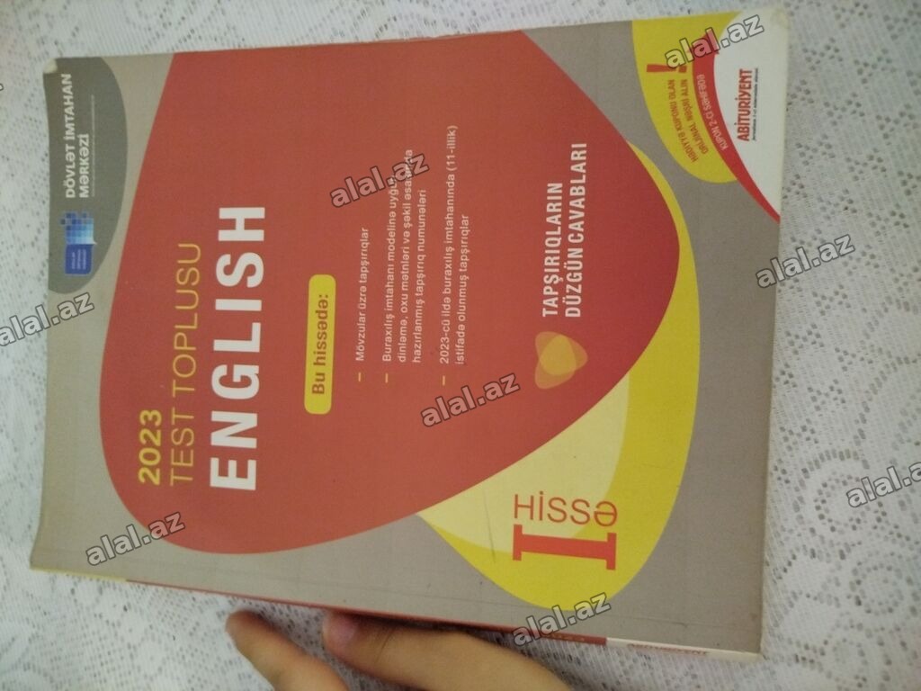 İngilis dili Testlər 5-ci sinif, DİM, 1-ci hissə, 2023 il