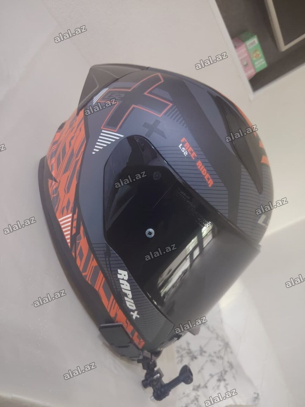 LS2 moto kaska – Rapid X dizaynı, “Free Rider” seriyası. • Qiymət: 220
