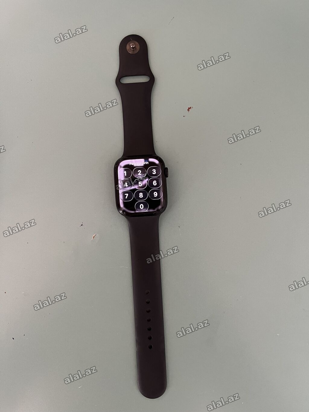 İşlənmiş, Smart saat, Apple, Suya davamlı, rəng - Qara