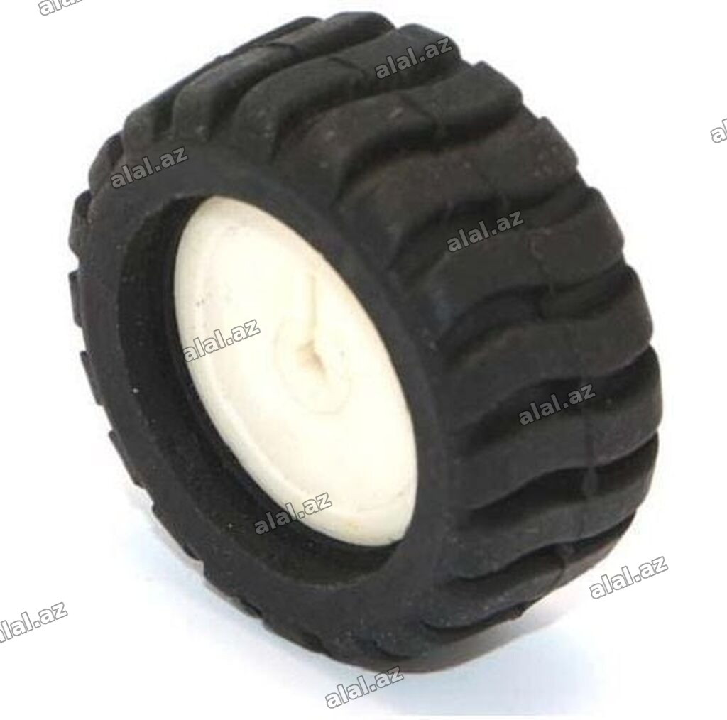 DFRobot Təkər 42x19mm – 2’li - 42 mm diametr, 19 mm en: kompaktdır və
