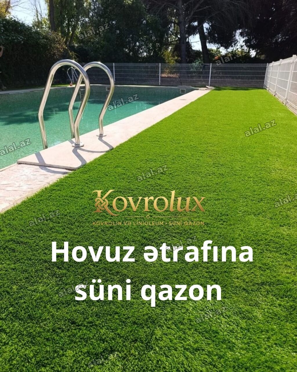 🌿 Süni Qazon Satışı 🌿 Müasir və baxımsız yaşıl məkanlar yaratmaq