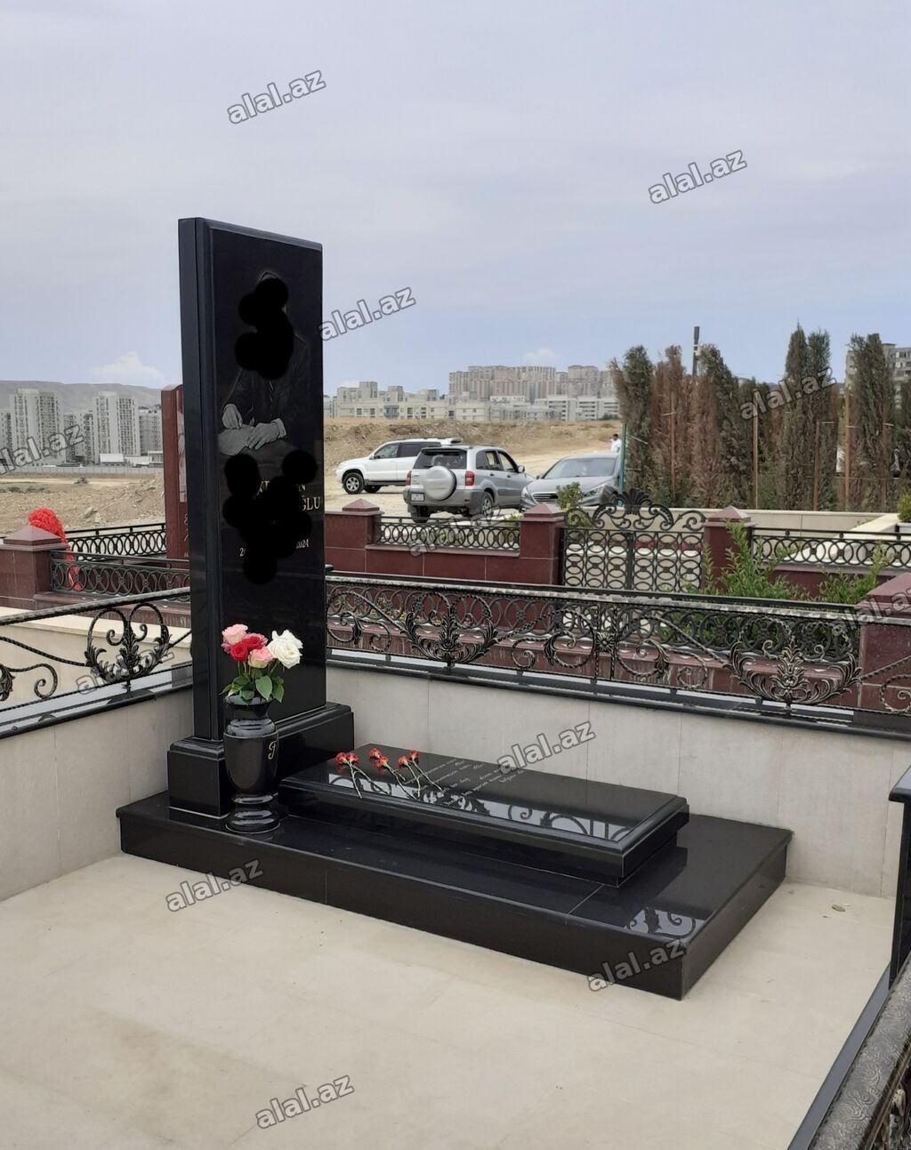 Mermer Qranit Aqlay, mezar qebir daşı abidə, 3D format ve s