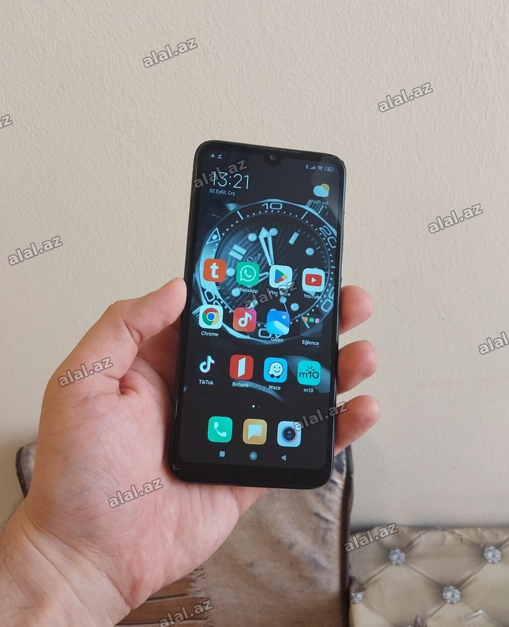 Redmi Note 7S, 32 GB, rəng - Qara, İki sim kartlı