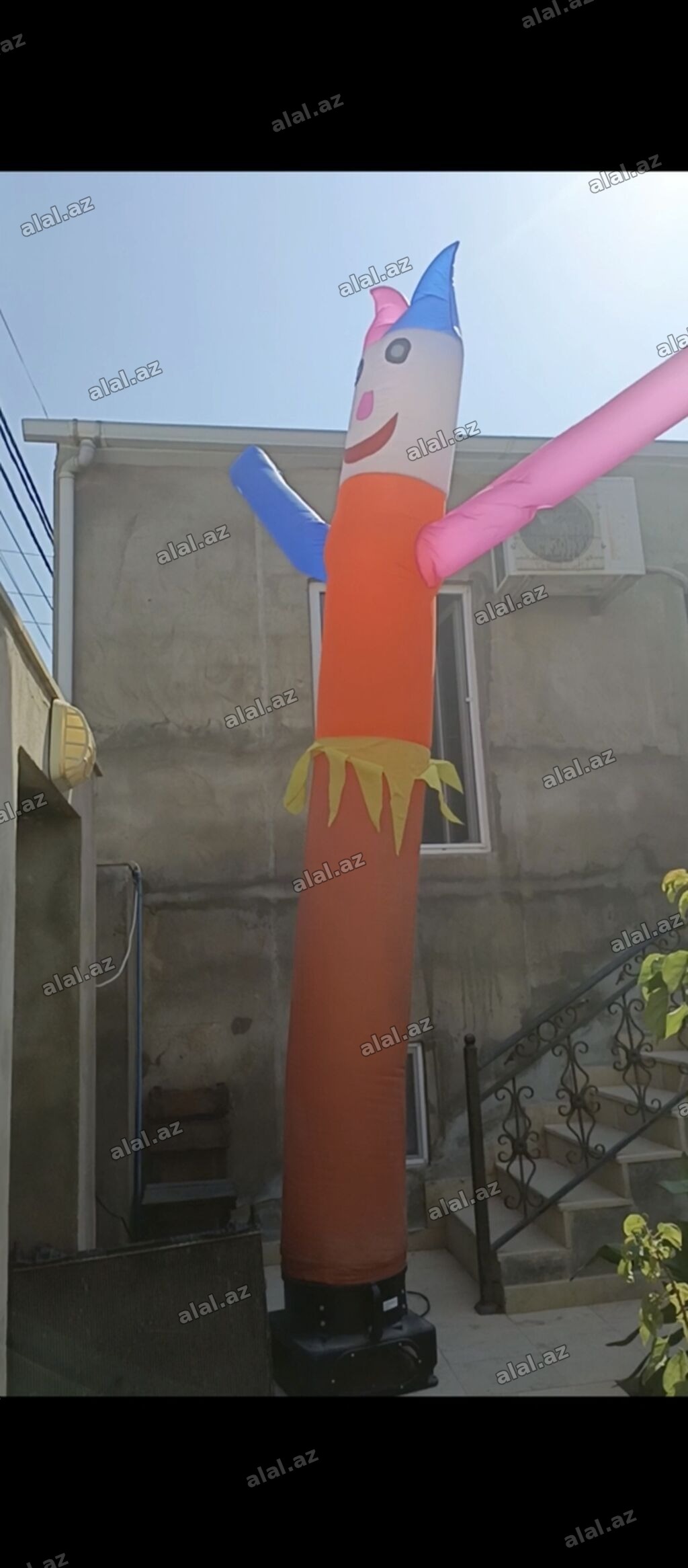 Reklam üçün şişmə “air dancer” (hava rəqqası) 2 ədəd di - Rəngli