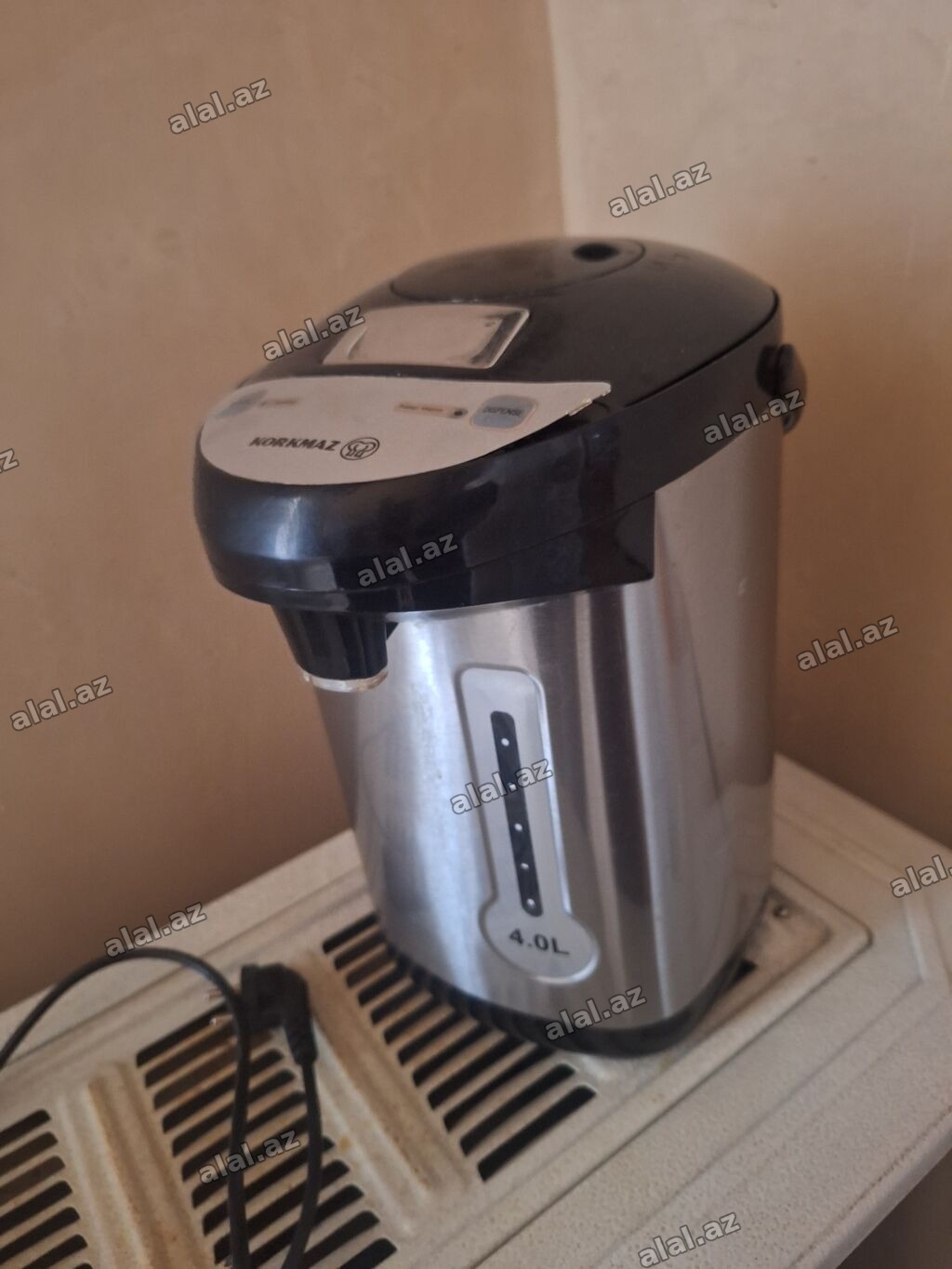 Termopot Korkmaz, 4 l, İşlənmiş, Ünvandan götürmə