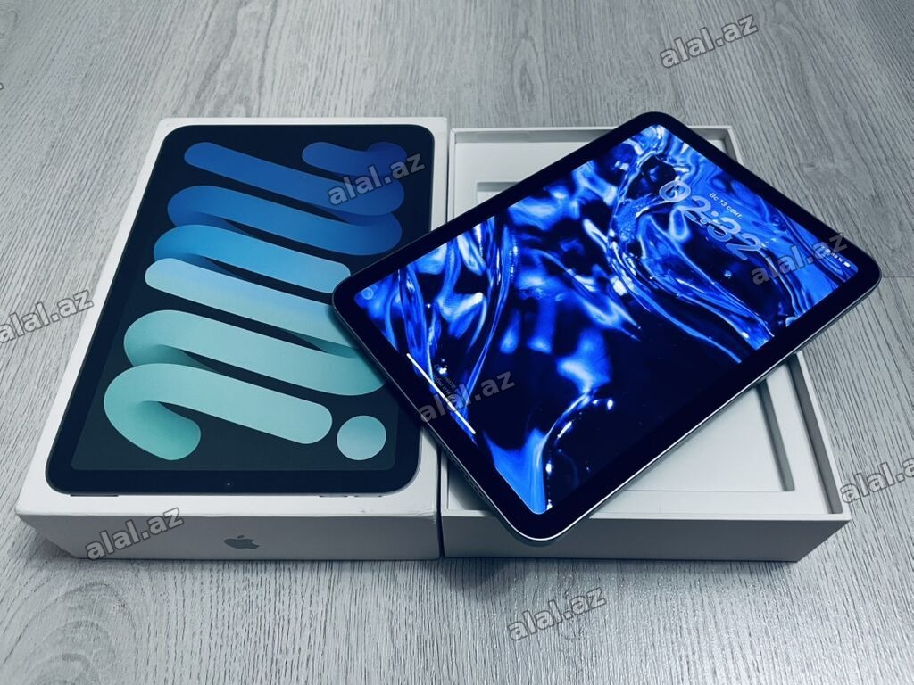 Apple iPad mini 7 128gb yaddaş əla vəziyyətdə - 8.3" Liquid Retina