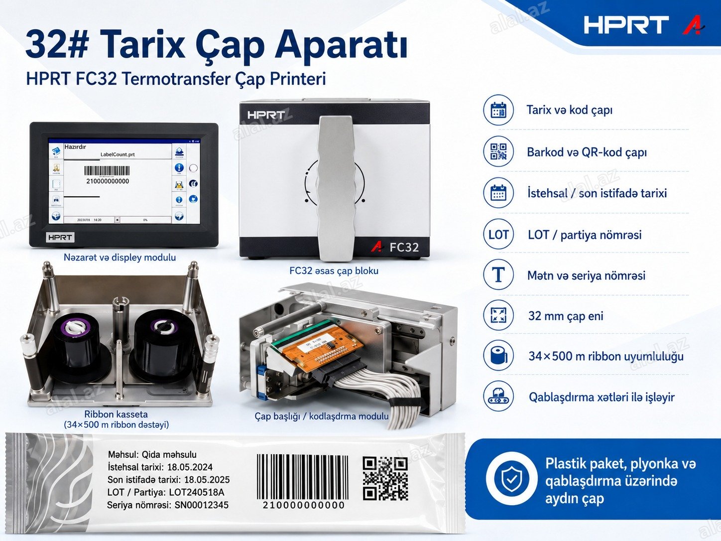 Termotransfer HPRT FC32