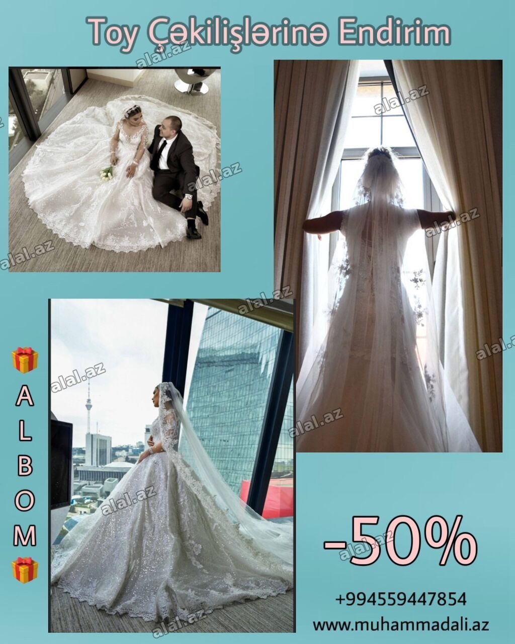 Professional Foto və Video çəkilişlərə 50% endirim
 bron edin