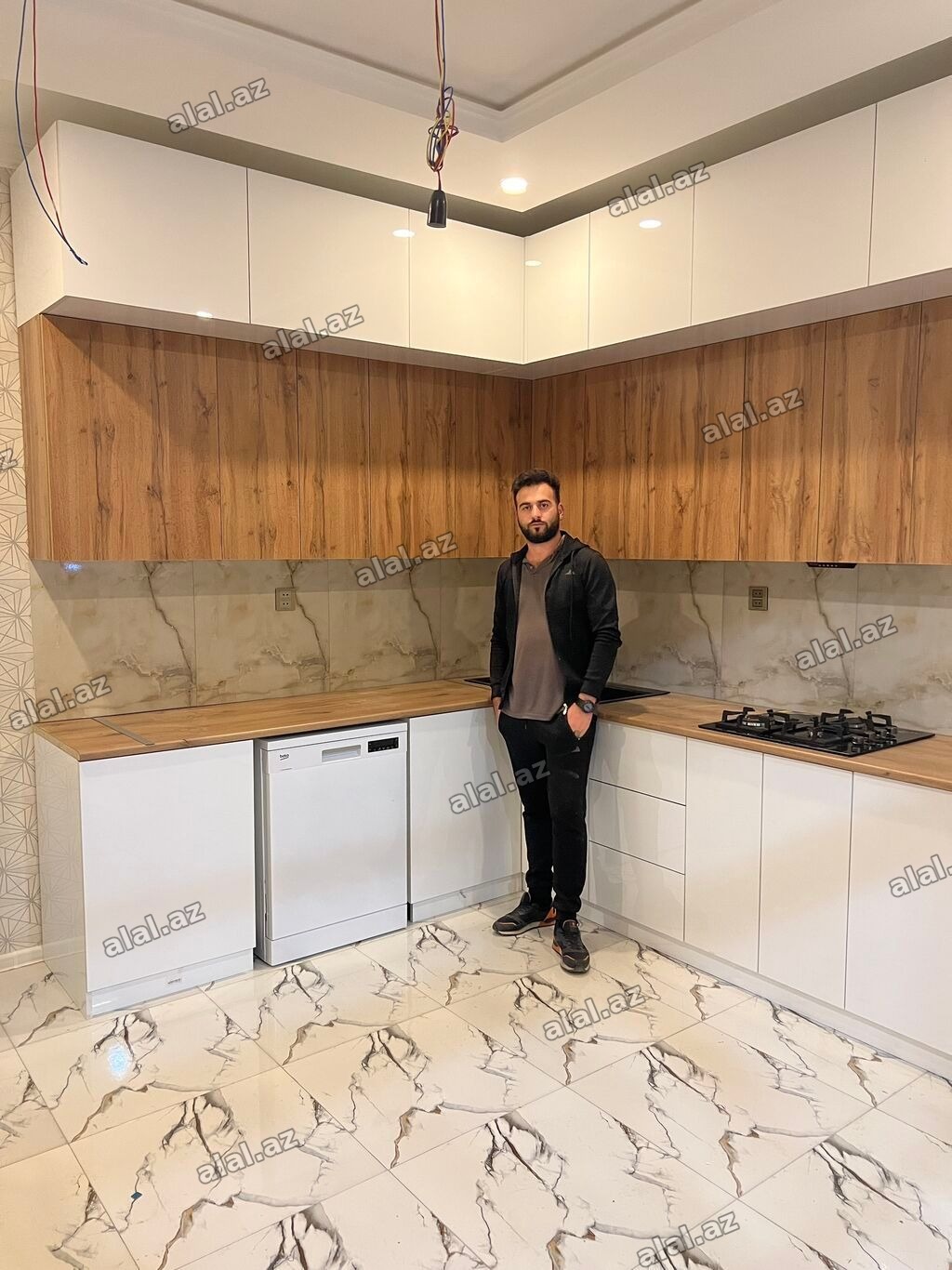Sifarişlə mətbəx dəsti, Özü çəkən petlələr, MDF, Kredit var, Pulsuz çatdırılma