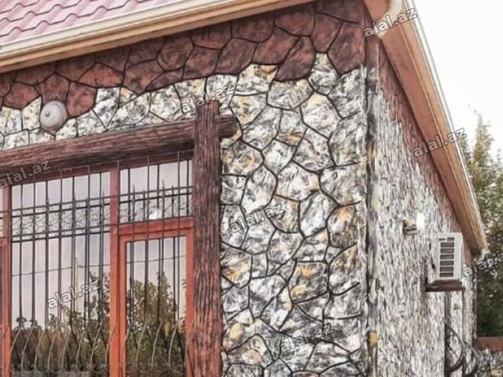 Dekorativ süni daş imi̇tasi̇yası – fasad və hasar üçün - Xidmət növü
