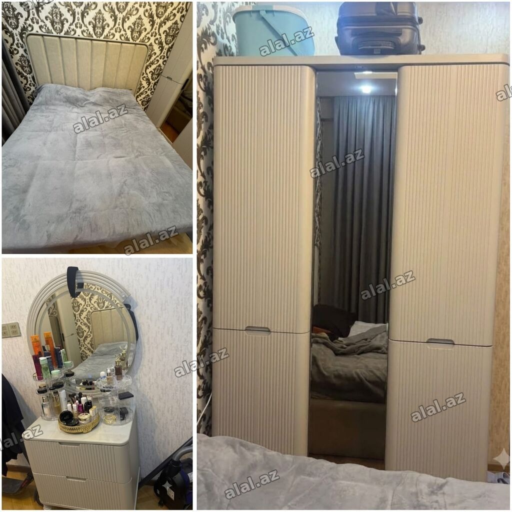 İkinəfərlik çarpayı, Dolab, Termo, 2 tumba, İşlənmiş