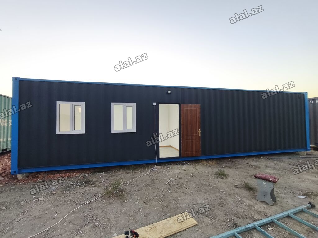 40 ft modul/konteyner ofis və anbar 6 anbar 6 m ofis - Ölçü: 40 fut