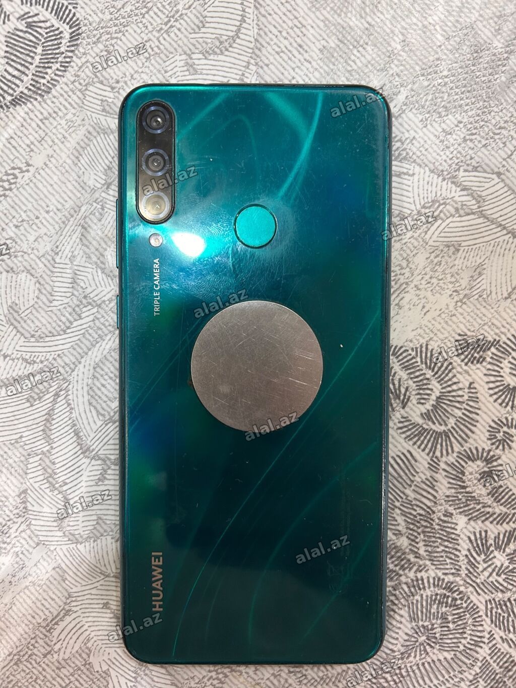 Huawei Y6p, 64 GB, rəng - Yaşıl, Barmaq izi