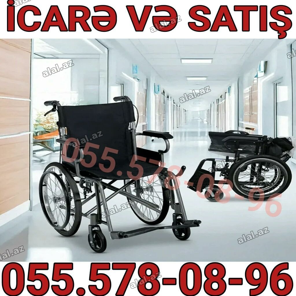 Məhsul: Manual əlil arabası – icarə və satış Xüsusiyyətlər: - Yüngül
