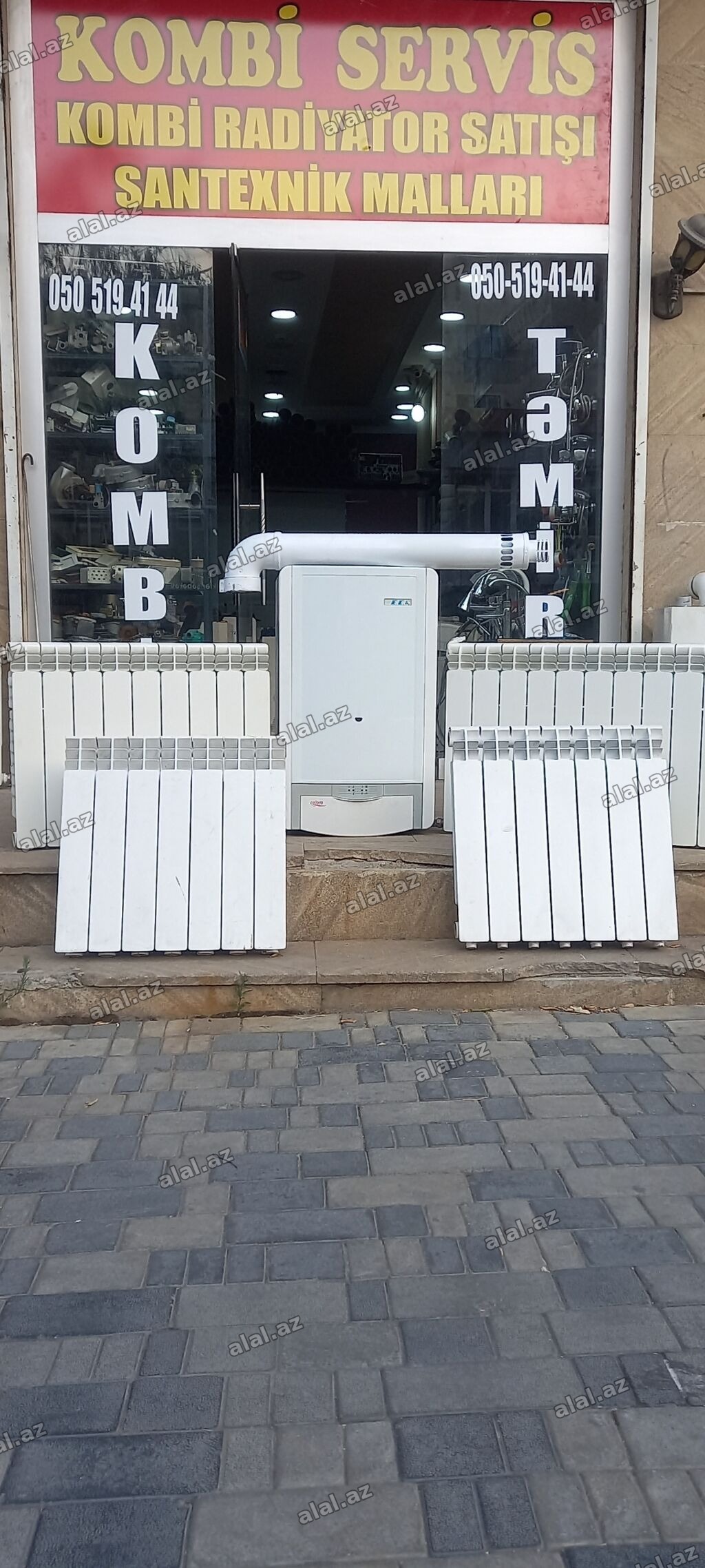 İşlənmiş Kombi E.C.A. 32 kVt, Ünvandan götürmə, Ödənişli quraşdırma, Zəmanətli, 