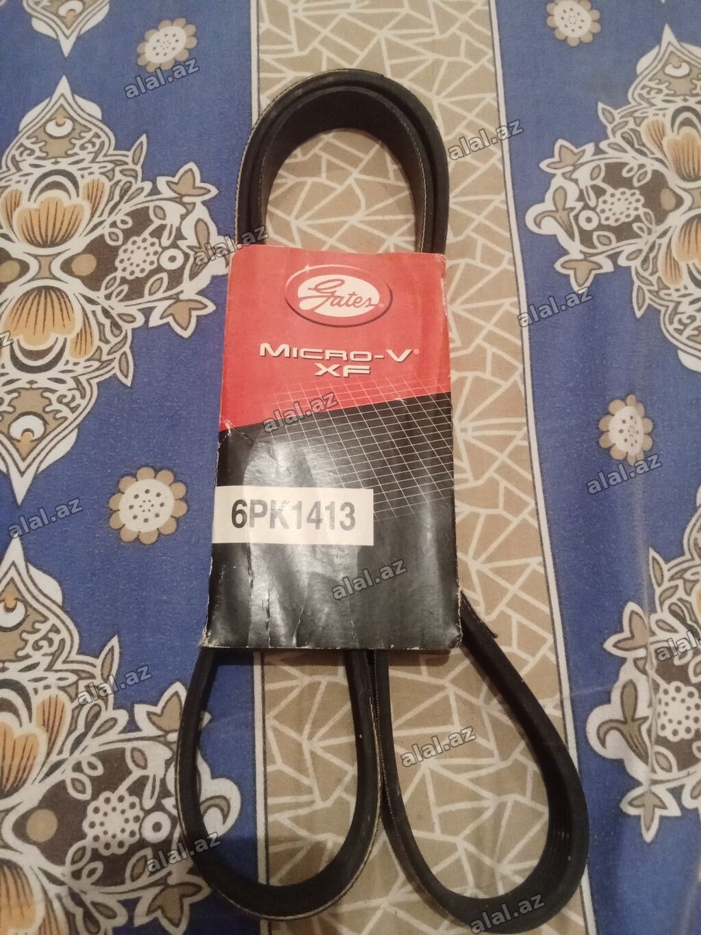 Gates Micro-V XF 6PK1413 qayışı. Avtomobil üçün çoxkanallı