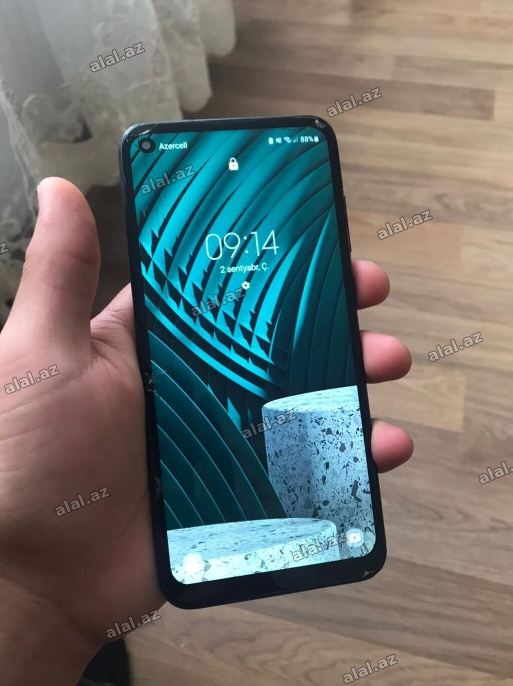 Samsung Galaxy A11, 32 GB, rəng - Qara, Sensor, Barmaq izi, İki sim kartlı