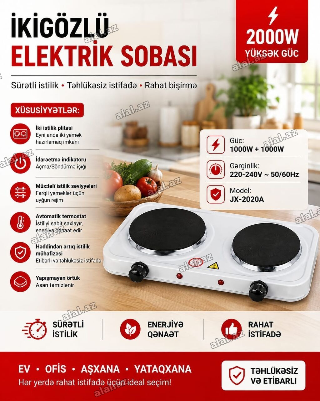 Elektrik sobası Yeni