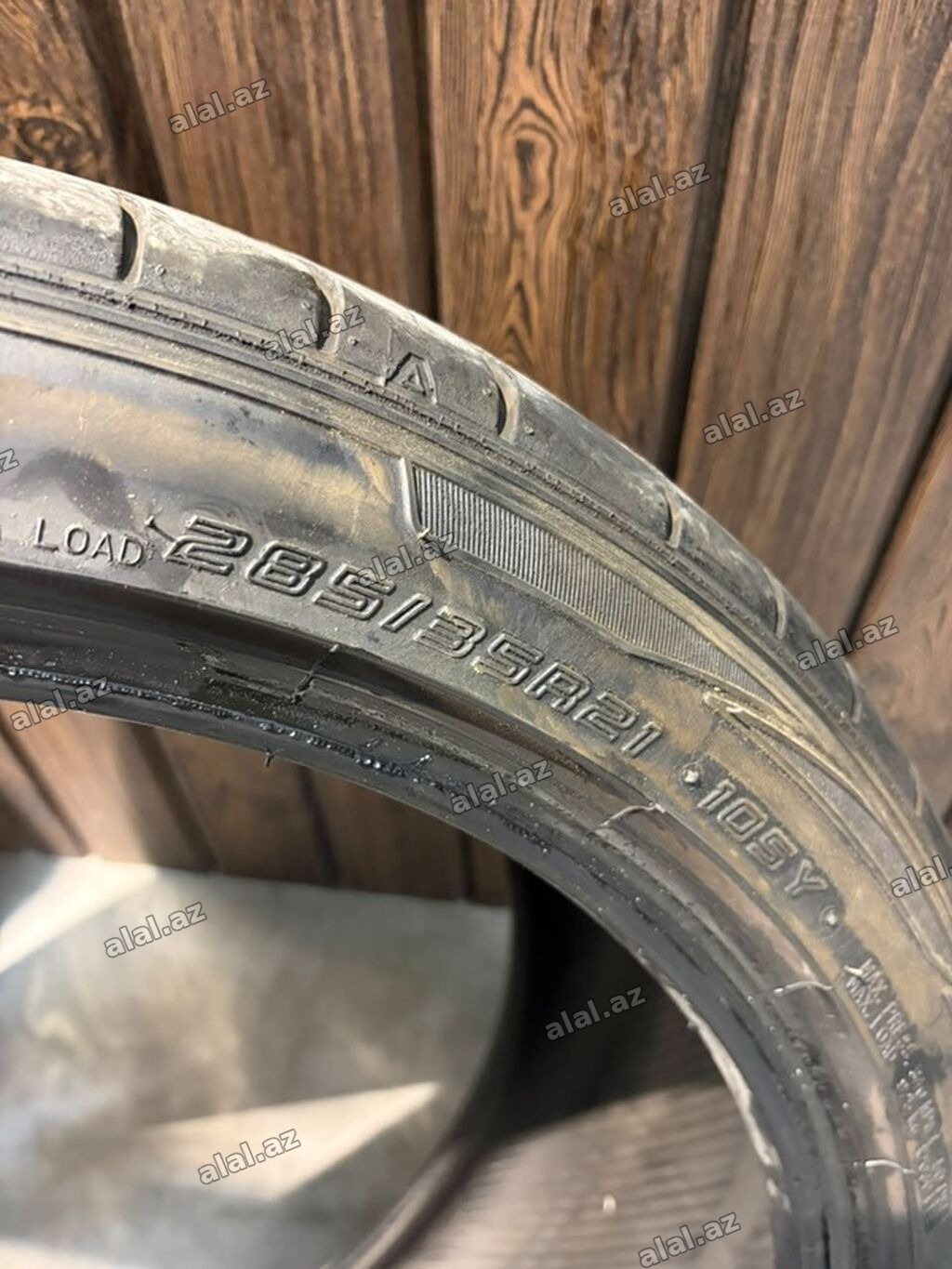 Dunlop şin – 285/35R21 105 BMW X5 M paket üçün tekerler . 2 Denedır